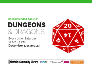 Dungeons &amp; Dragons December